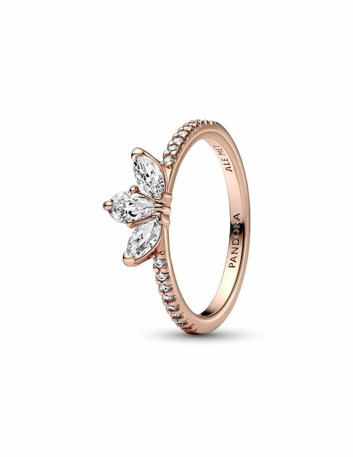 Anillo Pandora Timeless 14 k de plata zirconia cúbica