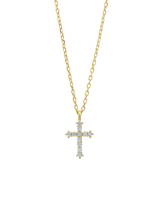 Collar de cruz Estacional de plata P 925 1