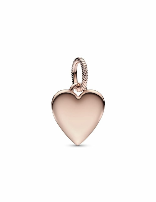 Charm de corazón Pandora moments de plata 14 K