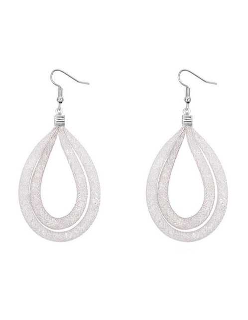 Aretes redondos Ocean Heart Ninguna con acabado brillante cristal