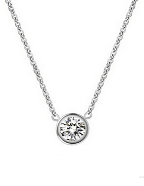 Colgante Y Dije circular Ocean Heart cristal