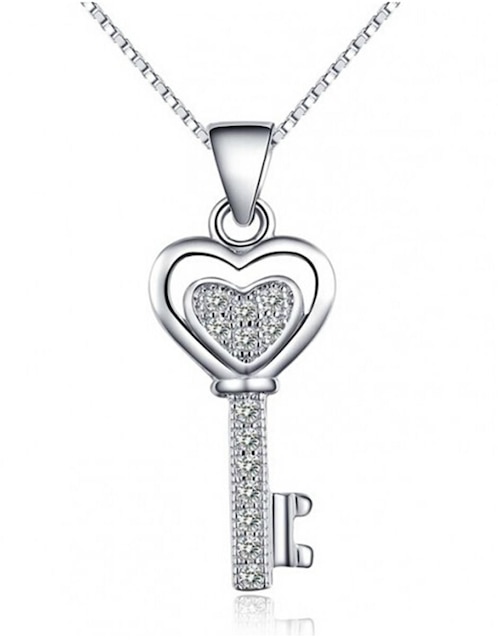 Dije de llave Ocean Heart cristal