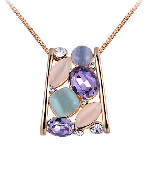 Colgante Y Dije Ocean Heart cristal