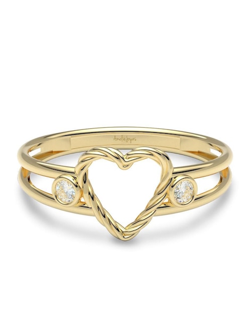 Anillo amelie joyas sin colección