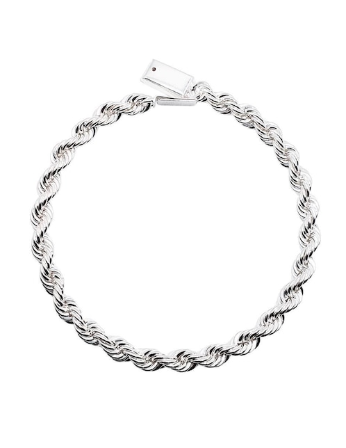 Pulsera Crixus Joyeria de plata con acabado plata