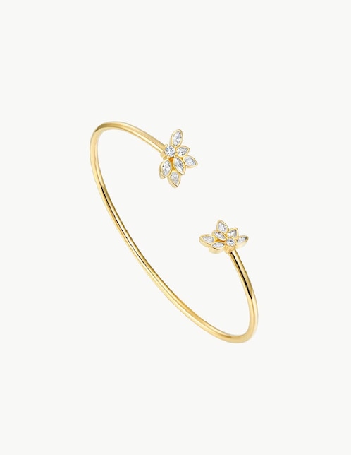 Brazalete de baño de oro Suculenta 1