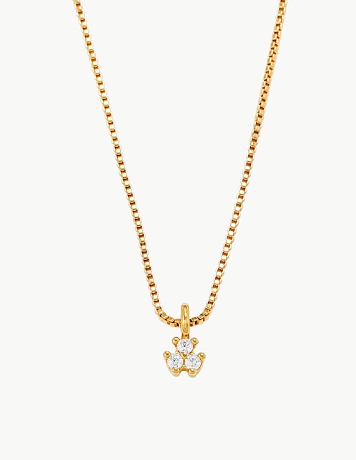 Collar Apodemia de baño de oro 18 K