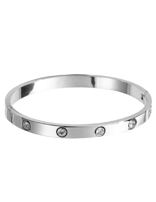 Pulsera clepsidra de acero inoxidable ninguna con acabado acero inoxidable