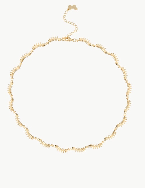 Collar de baño de oro 1