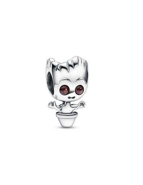 Charm de personaje Pandora marvel x de plata P 925 cristal