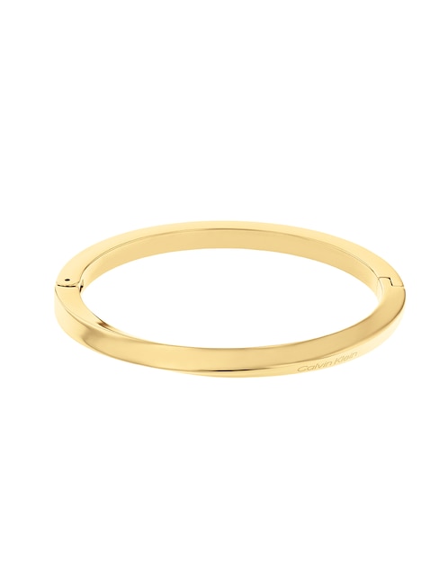 Pulsera Calvin Klein Twisted Ring con acabado brillante