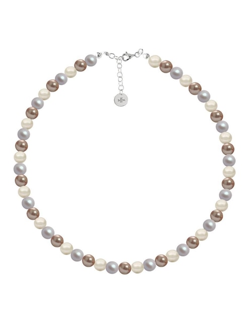 Collar Zvezda Pearls de plata P 925