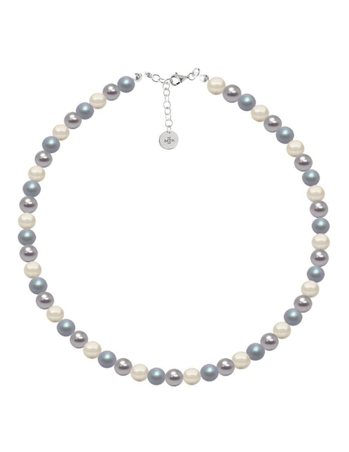 Collar Zvezda Pearls de plata P 925
