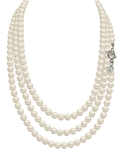 Collar Zvezda Pearls de plata P 925