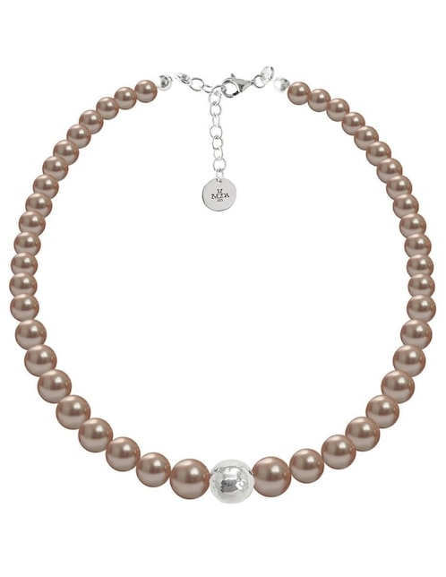 Collar Zvezda Pearls de plata P 925