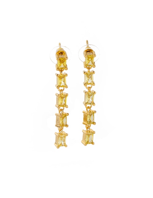 ARETES DANIEL ESPI, UNITALLA, AMARILLO