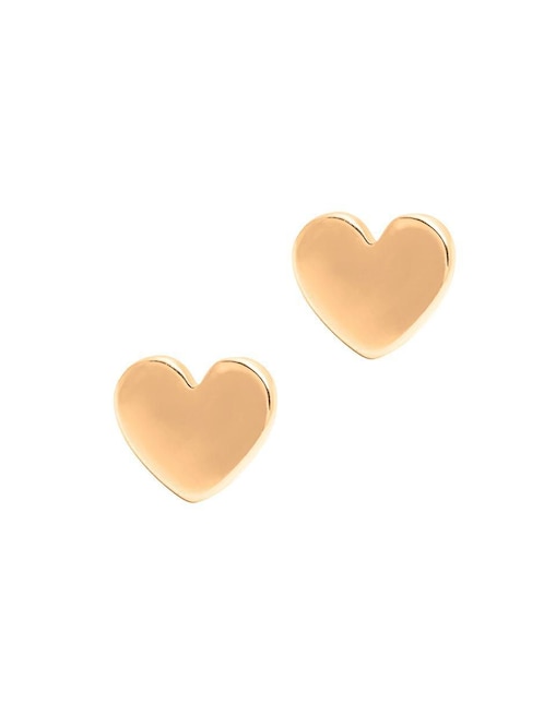 Broqueles de corazón Anante Amore de plata P 925 con acabado brillante
