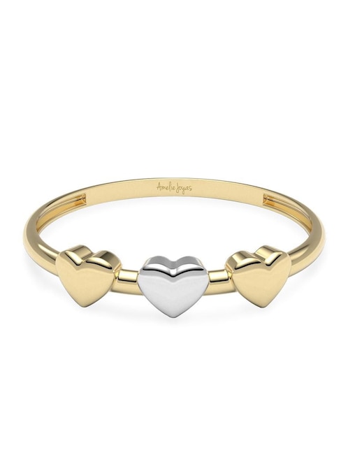 Anillo "de (si aplica)" corazón amelie joyas sin colección sin licencia 14 k "de" oro sin gema