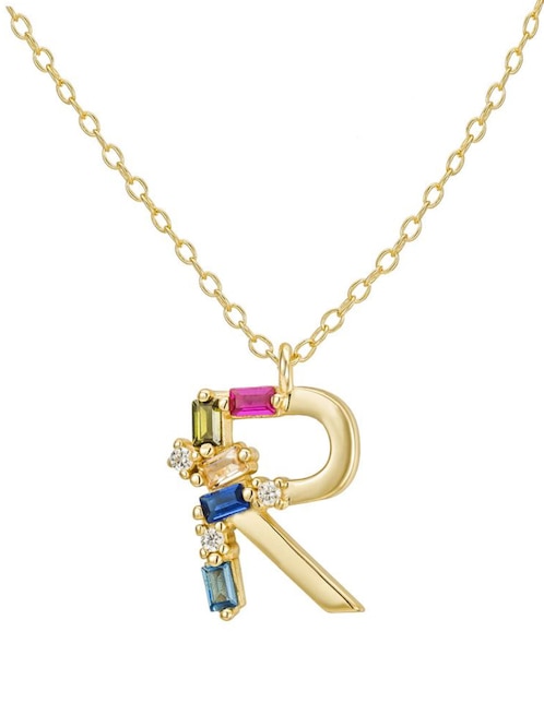 Collar Letter de plata P 925 1