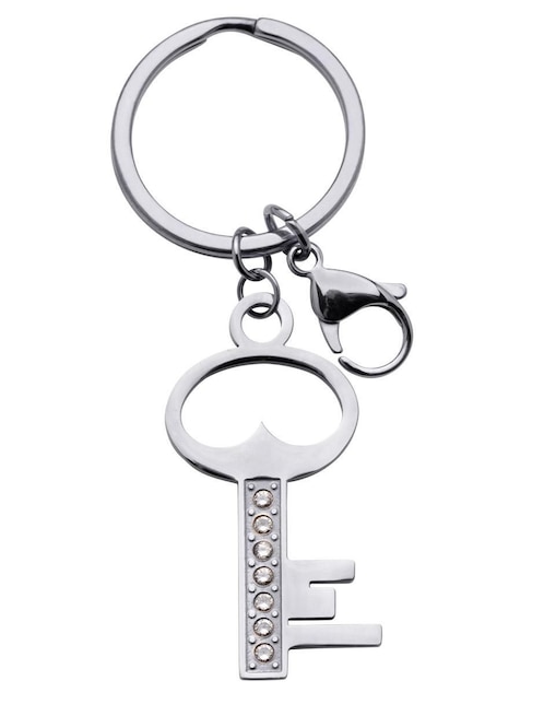 "llavero" luckyly sin licencia "de" acero inoxidable