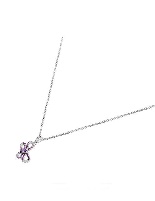 Colgante Y Dije de moño florecer de plata P 925 1