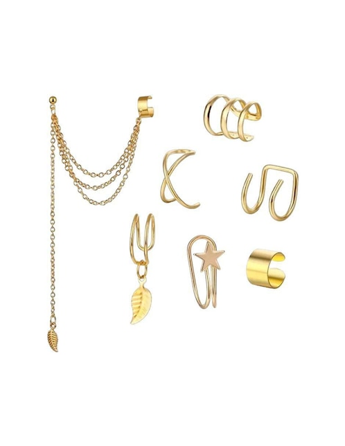 Set de aretes con acabado brillante 1