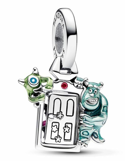 Charm Pandora Disney Monster Inc de plata P925 zirconia cúbica