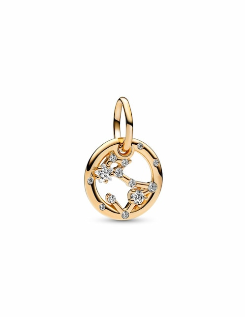 Charm de piscis Pandora moments de plata P 925
