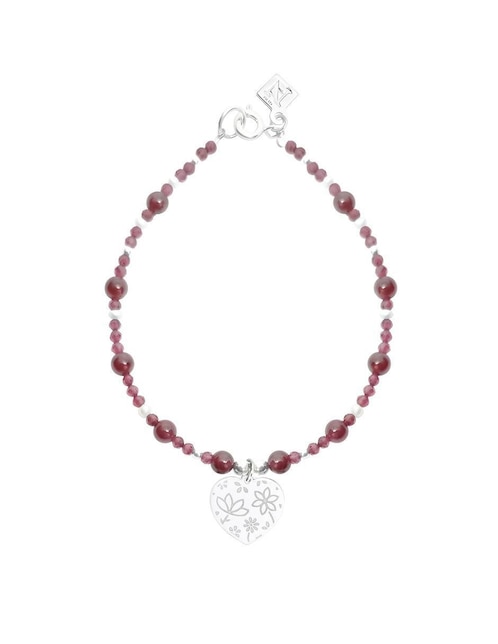 Pulsera Anante de plata P 925 Querer con acabado pulido