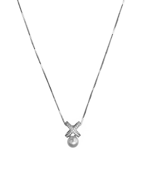 Collar Sofia Blum de plata P 925