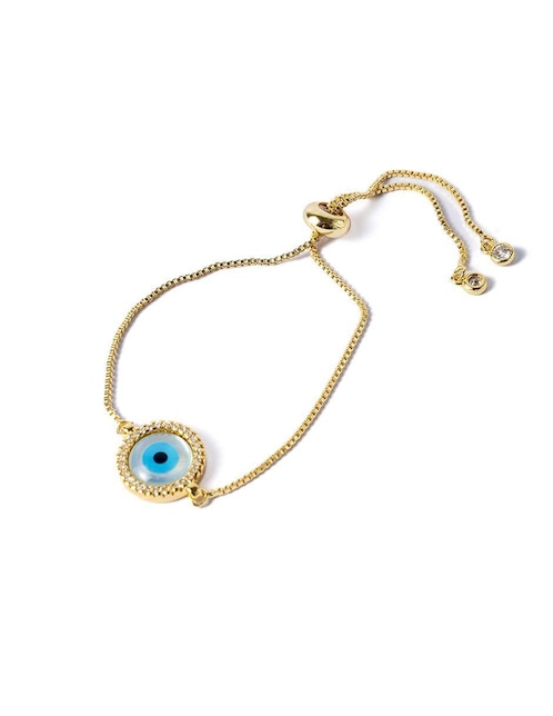 Pulsera 18 K con acabado chapa de oro Pulsera 18 K con acabado chapa de oro