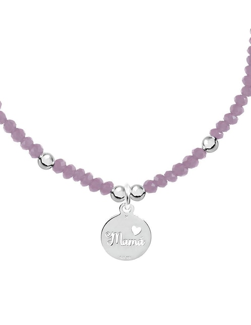 Pulsera Anante de plata P 925 Especial Mamá con acabado pulido