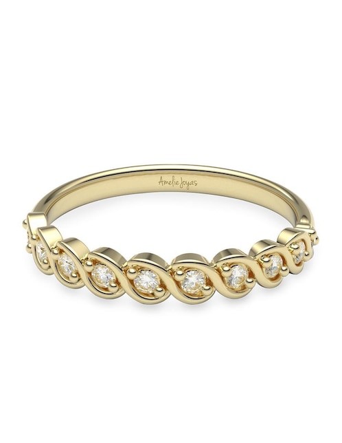 Churumbela "de (si aplica)" redondo amelie joyas sin colección sin licencia 14 k "de" oro zirconia