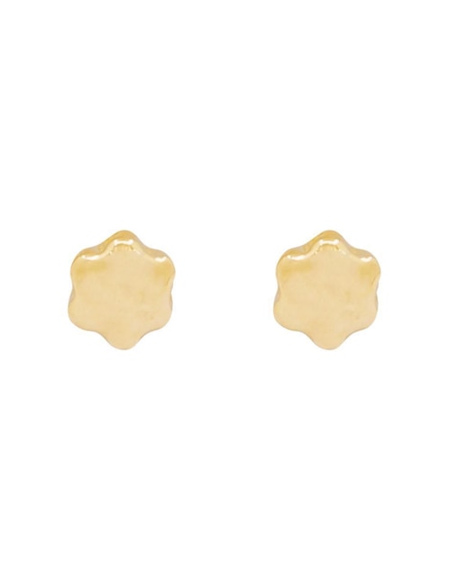Broqueles de flor Oro Angelus de oro con acabado brillante