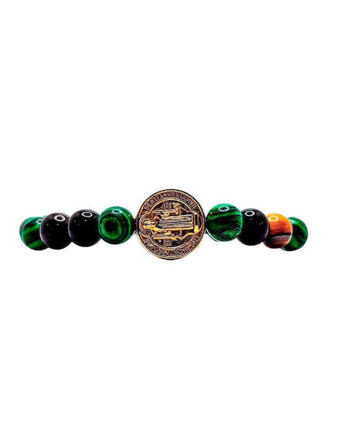 Pulsera Crixus Joyeria con malaquita