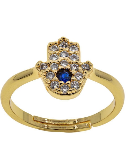 Anillo de ojo Parisa Joyería Parisa zirconia brillante