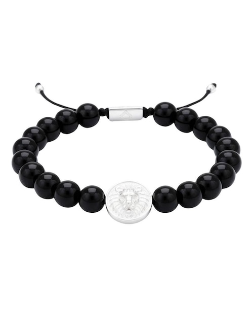 Brazalete Crixus Joyeria de plata con ónix p 925