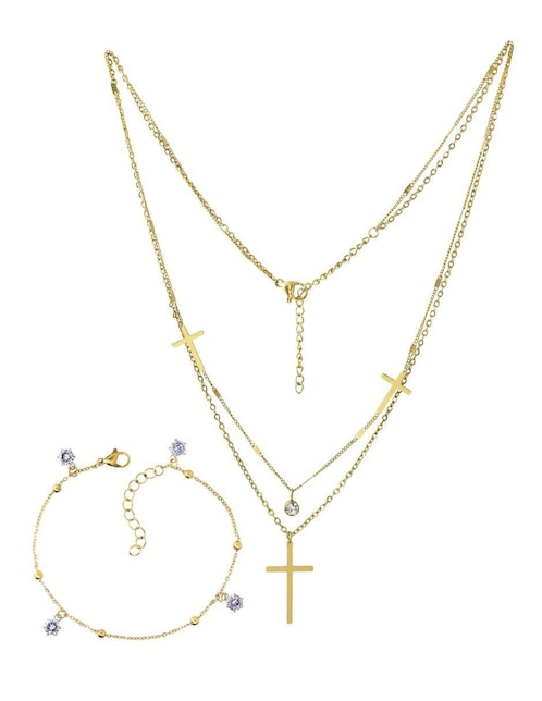Collar y pulsera NK Steel