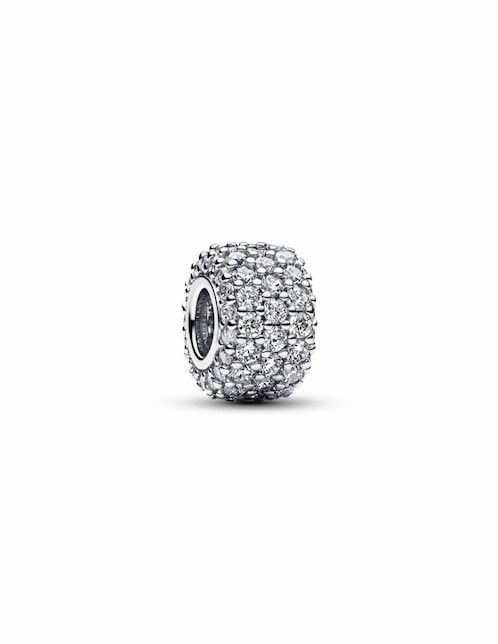 Charm redondo Pandora Moments de plata P 925