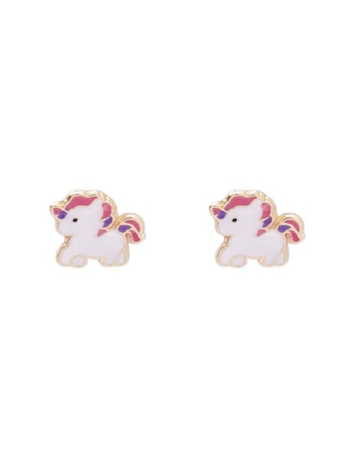 Broqueles de unicornio Oro Angelus de oro con acabado brillante
