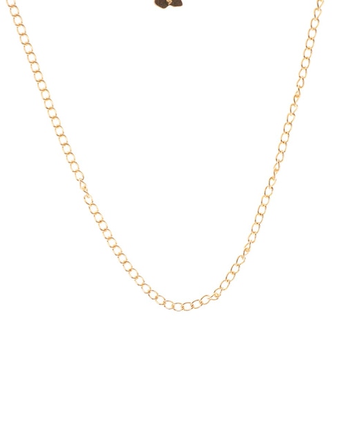 Cadena Apodemia de baño de oro 18 K