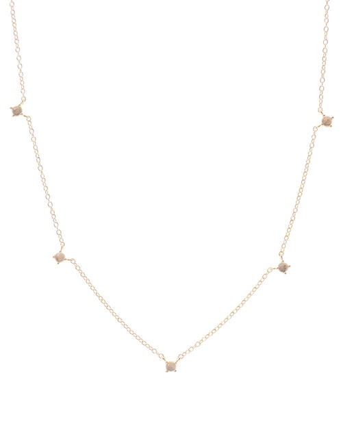 Collar Jellyfish baño de oro 18 K 1
