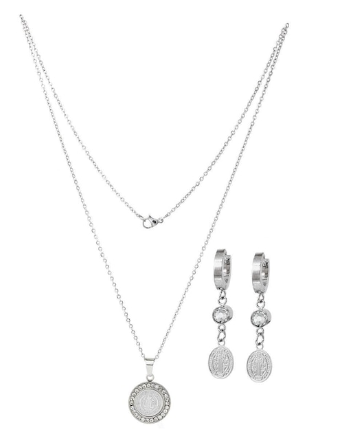 Aretes y collar cristal 1