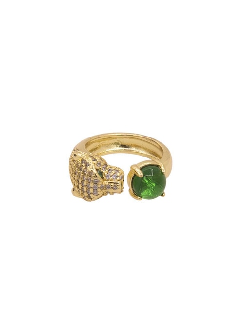 Anillo de puma Oro Angelus zirconia brillante