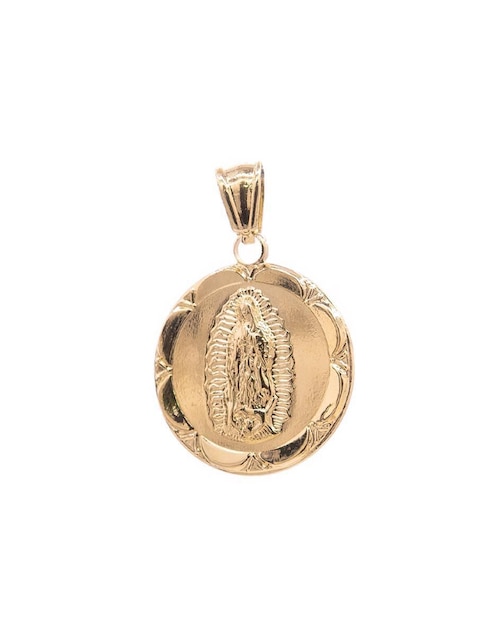 Medalla de Virgen de Guadalupe Oro Angelus