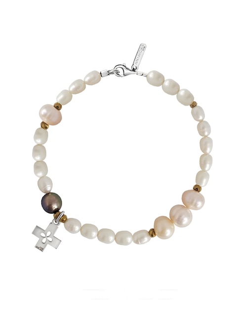 Pulsera Anamora Por Tanya Moss de plata p 925 Religioso