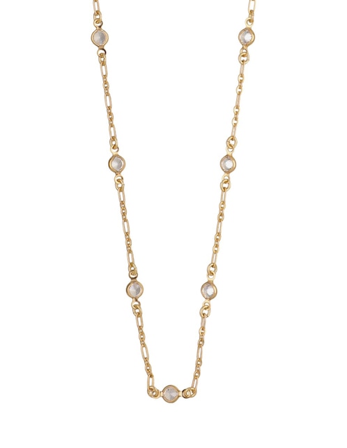 Collar de eslabones Lauren Ralph Lauren Halo cristal