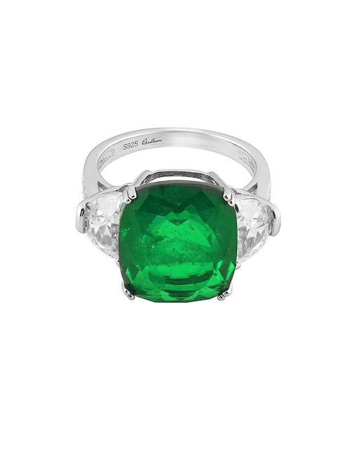 Anillo Gladkova Joyería P 925 de plata esmeralda