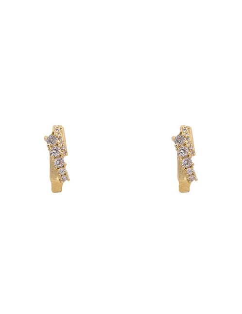 Aretes Oro Angelus zirconia