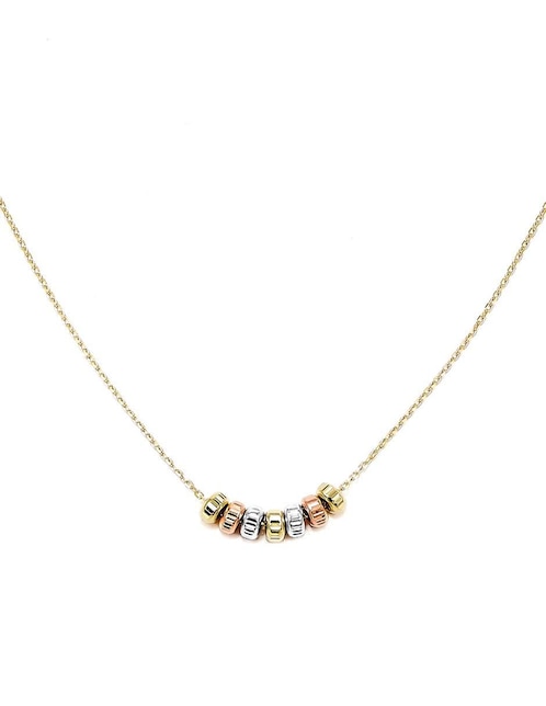 Collar con dije Amelie Joyas de oro 10 K